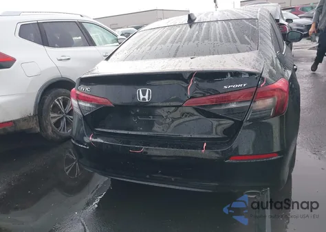 2025 Honda Civic Sport z USA, uszkodzony, nr VIN 2HGFE2F57SH522392